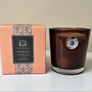 Aquiesse 11 oz. candle: Mandarin Tea (fresh mandarin, Ceylon tea, exotic wood)